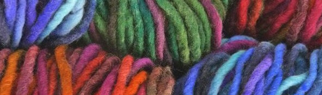 Burly Spun Wool Yarn